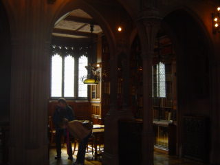 Interior of reading room