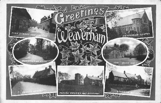 Front cover of "Old Weaverham"
