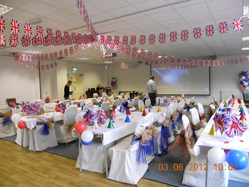 village party tables