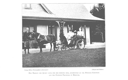 Queen Victoria in carriage