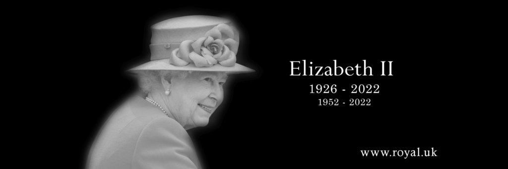 Elizabeth II, 1926 - 2022. Reigned 1952 to 2022